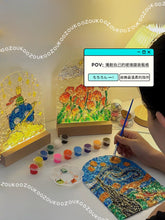 Load image into Gallery viewer, DIY材料包 手作玻璃彩繪燈