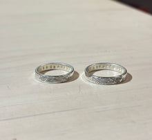 將圖片載入圖庫檢視器 桃園/台北【體驗課-單只價格】指紋戒指 999純銀