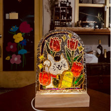 Load image into Gallery viewer, DIY材料包 手作玻璃彩繪燈