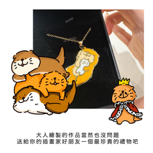 Load image into Gallery viewer, 手繪稿圖訂製項錬｜兒童作品訂製
